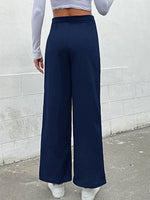 Load image into Gallery viewer, Cross-Border Slim Button Casual Pants
