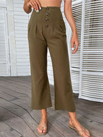 Load image into Gallery viewer, High Waisted Micro Flared Pants
