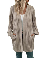 Load image into Gallery viewer, Puff Sleeve Cardigan

