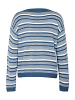 Load image into Gallery viewer, Round Neck Striped Sweater
