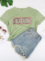 Load image into Gallery viewer, &quot;Love&quot; Printed Fashion Short Sleeve T-Shirt
