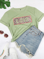 Load image into Gallery viewer, &quot;Love&quot; Printed Fashion Short Sleeve T-Shirt
