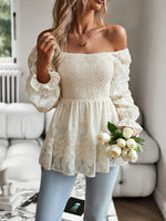 Load image into Gallery viewer, Bohemian Elegant Square Neck Blouse
