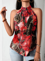 Load image into Gallery viewer, Sleeveless Printed Pullover tank Top
