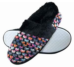 Dunlop - Ladies Knitted Slippers