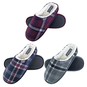 Dunlop - Men's Slippers - CHECKED