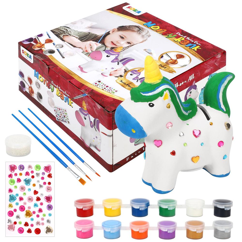 Paint Your Own Money Bank (Arts & Crafts Kit)