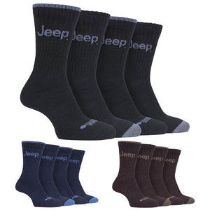 Jeep - 4 Pack Performance Boot Socks