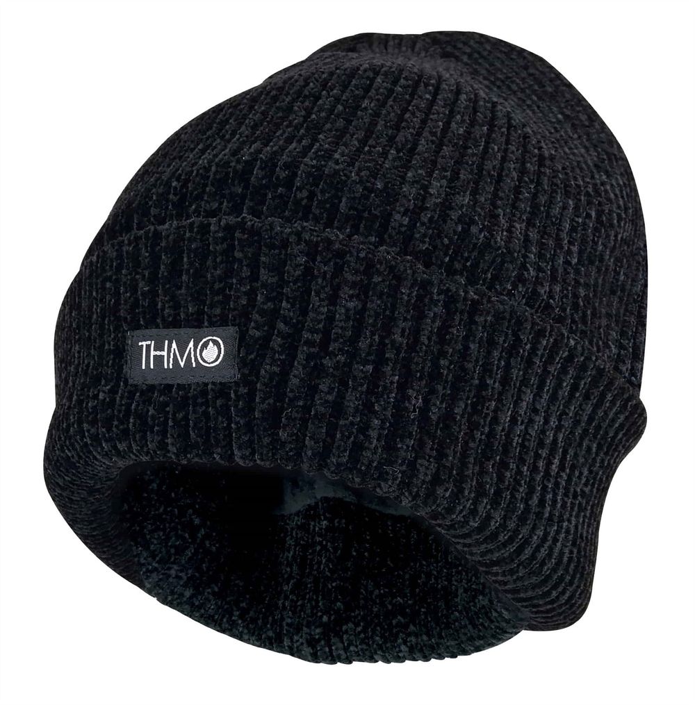 Ladies THMO Chenille Thermal Beanie Hat