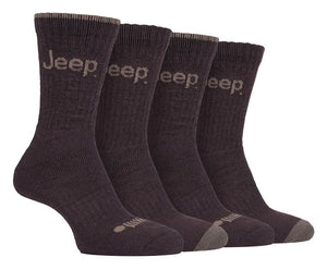 Jeep - 4 Pack Performance Boot Socks