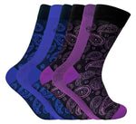 Load image into Gallery viewer, 6 Pairs Men&#39;s Funky Bamboo Socks
