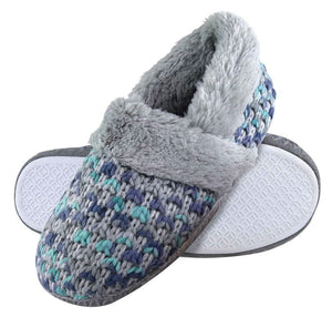 Dunlop - Ladies Knitted Slippers