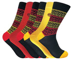 Load image into Gallery viewer, 6 Pairs Men&#39;s Funky Bamboo Socks

